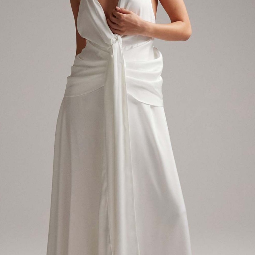 ASOS Bridal Satin Dress